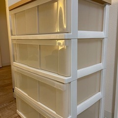 【決まりました】無料衣装ケース4段式の画像