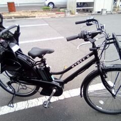 ブリヂストン　電動アシスト自転車　HYDEE Ⅱ　チャイルドシート付き♪の画像