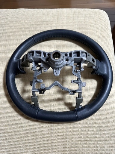 プリウス　30 PHEV 純正革ハンドル