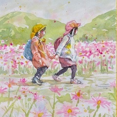 絵画教室の生徒さんを募集します。鹿児島市の画像