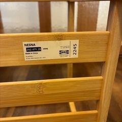 美品IKEAベッドサイドテーブルの画像