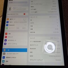 iPad Air MD791J/A 中古動作品 Air 16GB スペースグレイ A1475 Wi-Fi iPad Air Wi-Fi Cellの画像