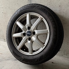 14インチ バリ溝スタッドレスタイヤホイールセット！の画像