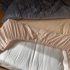 掛け敷き布団セット　セミダブル　ニトリ　カバー付きの画像