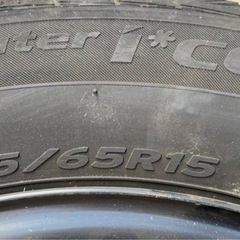 スタッドレスタイヤ&ホイール　4本の画像