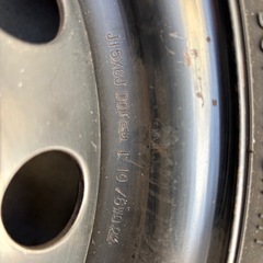 スタッドレスタイヤ&ホイール　4本の画像