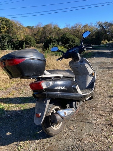 125cc スクーター　スズキAN125 走って動きますがジャンク
