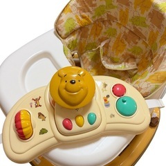 くまのプーさんはじめてのベビーウォーカー 歩行器の画像