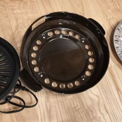 ミニホットプレートと焼肉グリルセットの画像