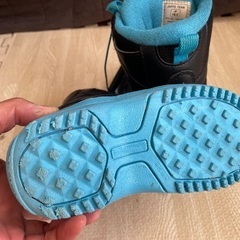 子供 スノーブーツ18cmの画像