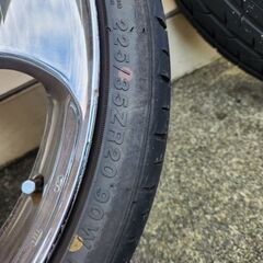WORK LS 20インチ8.5jj+44 225/35ZR20の4本セット早い者勝ちの画像