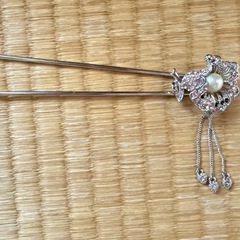 卒業式成人式振袖用髪飾りかんざしの画像