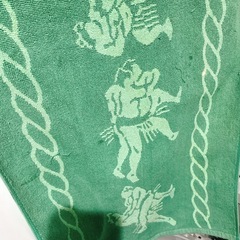 相撲柄のバスマットの画像