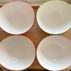 プラスチックボウル　4枚の画像