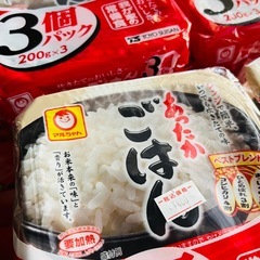 【激安】マルちゃんあったかごはん　ご飯 3個パック 200ｇ×3の画像