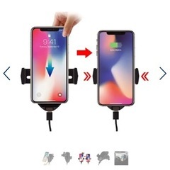 Pellucid ワイヤレス充電ホルダーの画像