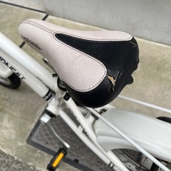 東京引き取り限定【ルイガノ】16インチ　子供用自転車 白　補助手、補助輪付きの画像