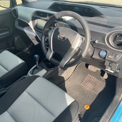 トヨタ　アクア　エアロパーツ付き　8.8万キロ台の画像