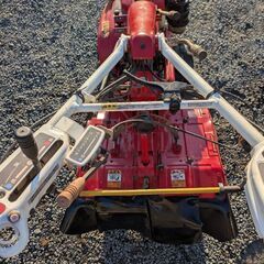 鹿児島発　ヤンマー　ガソリンエンジン耕運機MK7DX　7馬力エンジンに載せ替えてます。の画像