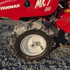 鹿児島発　ヤンマー　ガソリンエンジン耕運機MK7DX　7馬力エンジンに載せ替えてます。の画像