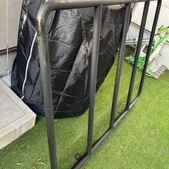 ハイラックス GUN125 前期/後期対応 ルーフキャリア  チッピングブラック塗装の画像