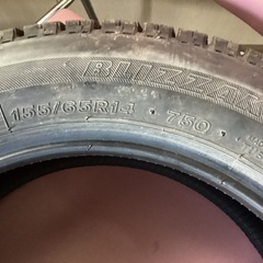 155/65R14ブリヂストンVRX 1本の画像