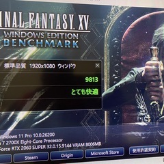 ゲーミングPC Windows11pro ライセンス認証済の画像