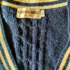 RANDOMHOUSEニット&VANベスト　ウール100%暖かいです👍　Men'sの画像