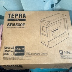 テプラプロ　SR550P 　の画像