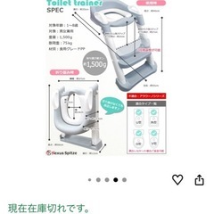 トイトレ　補助便座　折りたたみ式の画像