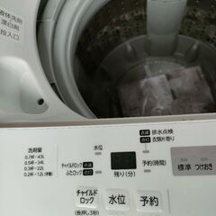 2019年TOSHIBA  东芝電気洗濯機4.5kg全自动洗衣机4千日元。の画像