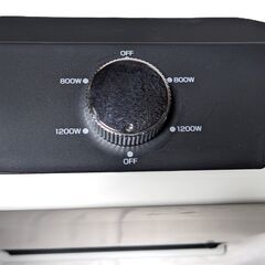 ★動作確認済み★セラミックヒーター　1200W　ユアサプライムス　2021年製　YKT-S121Cの画像