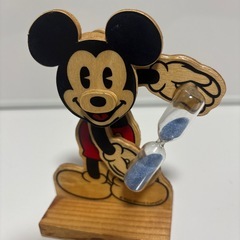 レトロミッキーマウス砂時計　中古品の画像