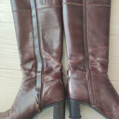 ブーツ 22.5cm ブラウンの画像