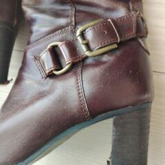 ブーツ 22.5cm ブラウンの画像