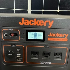 Jackery ジャックリーポータブル電源1000& SolarSaga 200W ソーラーパネルの画像
