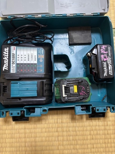 マキタの充電式バッテリー