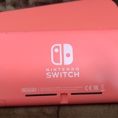 Switchライトピンク、桃鉄とマリオセットの画像