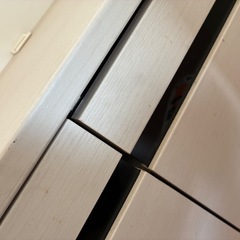 テレビ台　白の画像