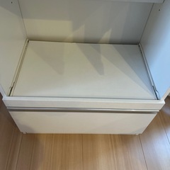 ニトリ　食器棚(一人暮らし用)の画像