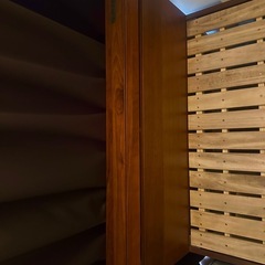 セミダブルベッドフレーム（コンセント2口付き）の画像