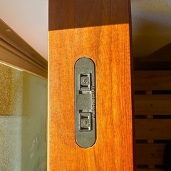 セミダブルベッドフレーム（コンセント2口付き）の画像