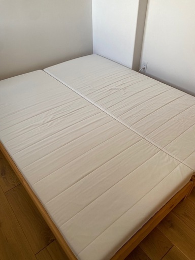 IKEA UTÅKER（ウトーケル）スタッキングベッド マットレス2枚付き