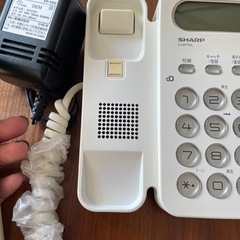 SHARP 電話機　の画像