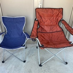 特大アウトドアチェアオレンジ
の画像