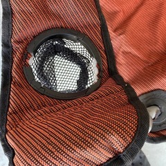 特大アウトドアチェアオレンジ
の画像