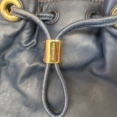 マイケルコース　バッグ　紺色の画像