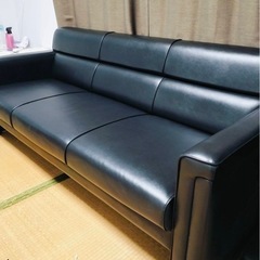 3人　6人掛けソファー　程度良しの画像