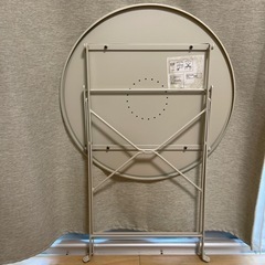 IKEA折りたたみテーブル＆チェア2脚セットの画像