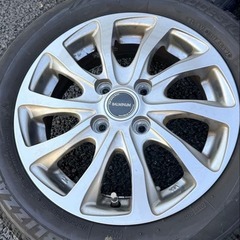 BRIDGESTONE　BALMINUM　14×4.5J　 4本ブリザックVRXの画像